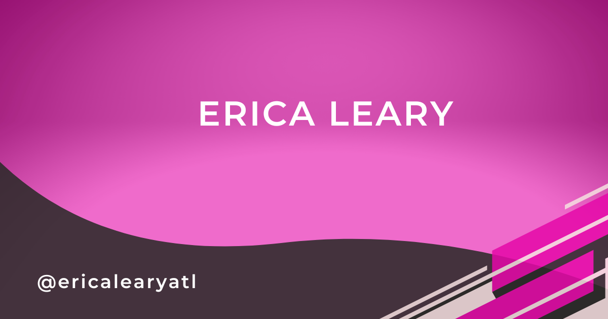 Erica Leary, business consultant, marketing strategist